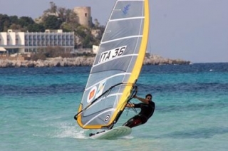 Windsurfing in Mondello 